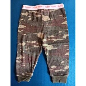 Pajama 6 To 9 months Boys Baby pants with Camouflage Jersey Knit